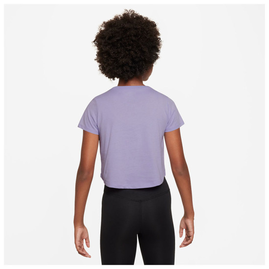 Nike Παιδική κοντομάνικη μπλούζα Pro Dri-FIT Cropped T-Shirt Nike Παιδική κοντομάνικη μπλούζα Pro Dri-FIT Cropped T-Shirt